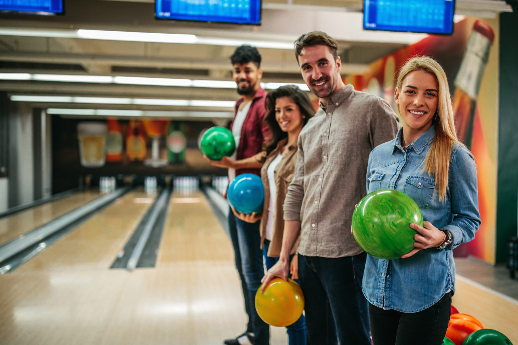 group bowling